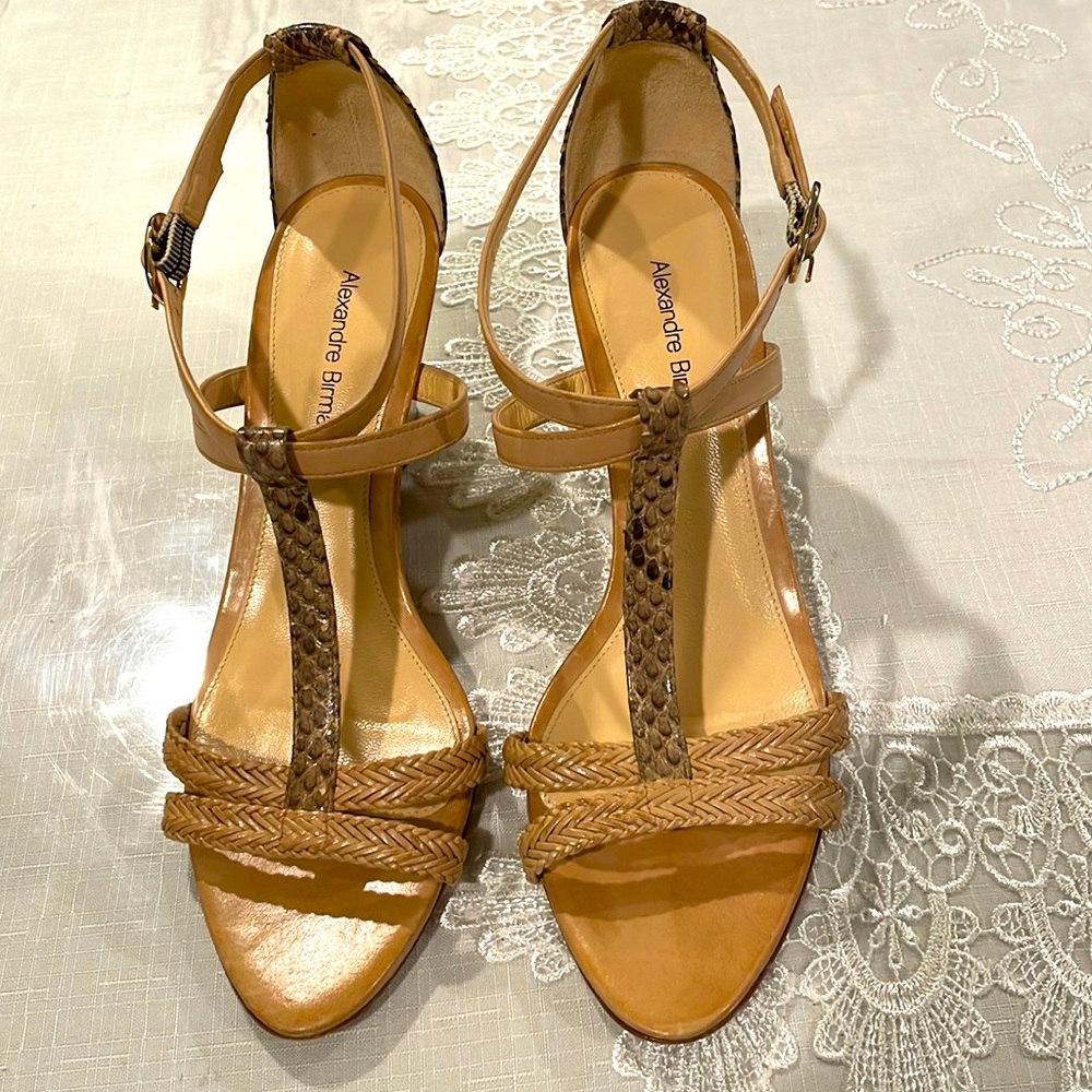Alexandre Birman slope heel sandals